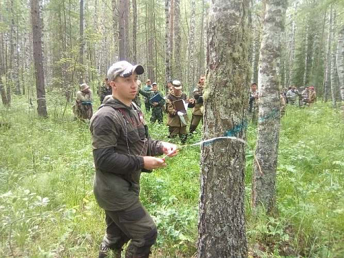 Тюменские лесоустроители провели коллективную тренировку в Иркутской области