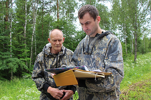 Контроль качества лесоустроительных работ на территории Рязанской области
