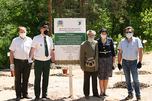 Брянские лесоустроители приняли участие в международной акции «Сад памяти»